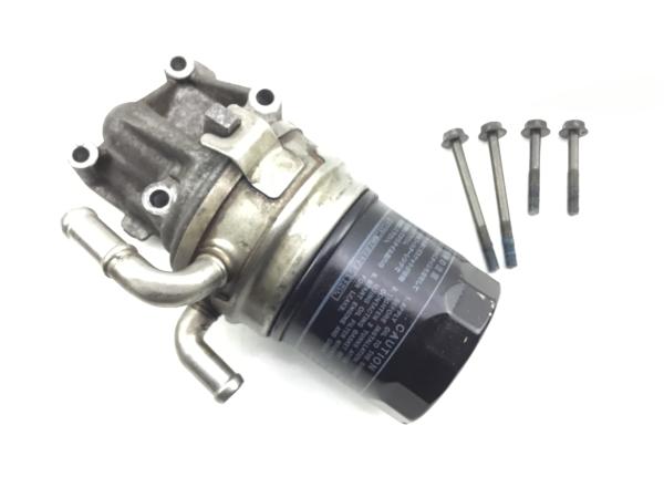 Suzuki GSXR 600 Srad Motor Ölfilter Aufnahme Ölkühler Anschluss Wärmetauscher